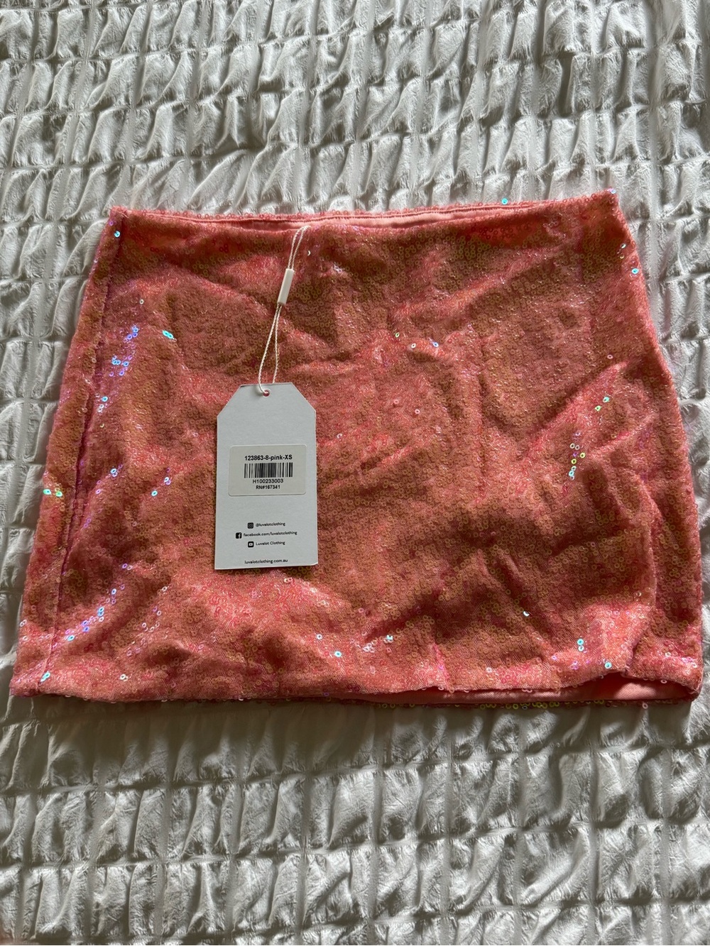 Hello Molly Sequin Skirt